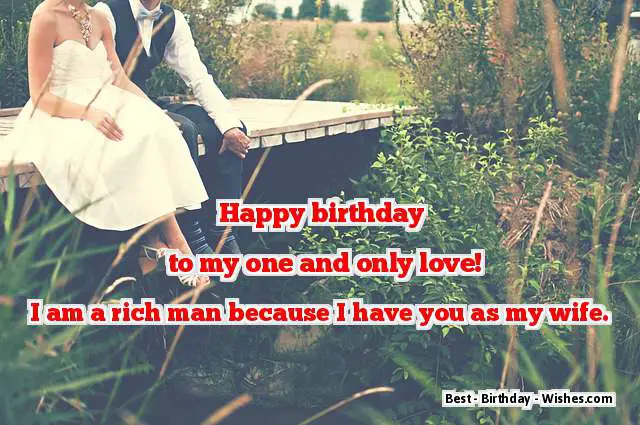 birthday wishes for wife