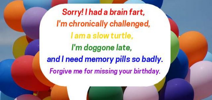 belated birthday wishes