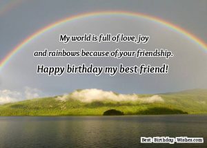 happy birthday best friend