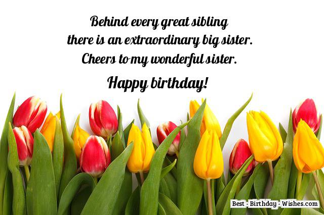 happy birthday big sister