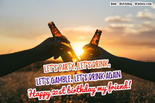 happy 21st birthday messages
