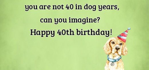 40th birthday wishes