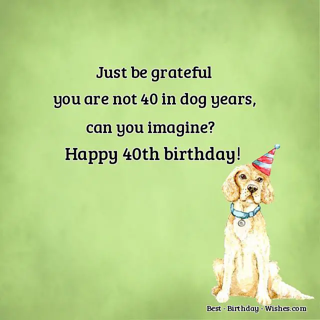 Download 40th Birthday Wishes - Funny & Happy Messages & Quotes for ...